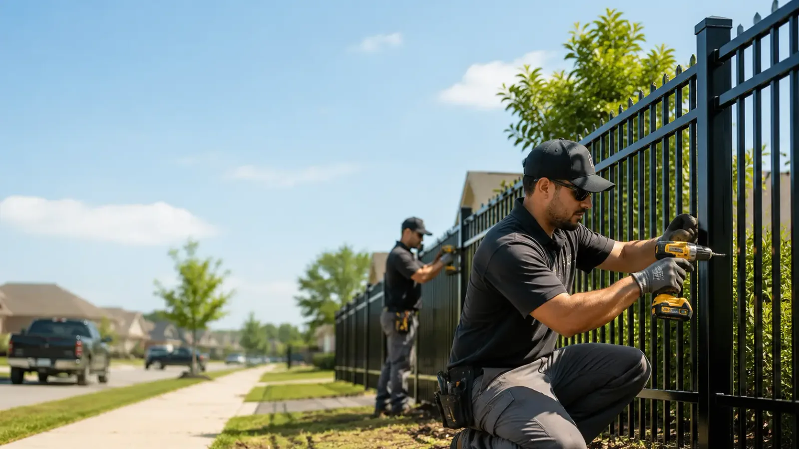 Metal Fence Installation in Beauty, KY
